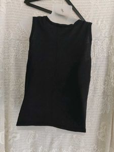 coldwater creek Black Sleeveless Top