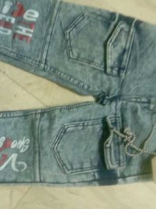 new  two Stylish Jeans for Boys 6yrs
