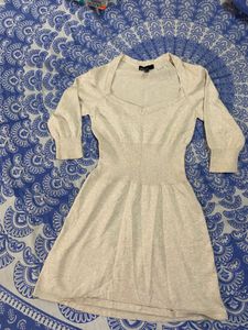 Cream Mango Dress
