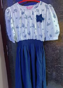 Floral Print One Piece Dress