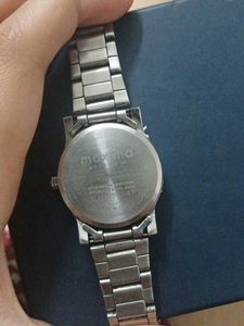 Maxima Silver Watch