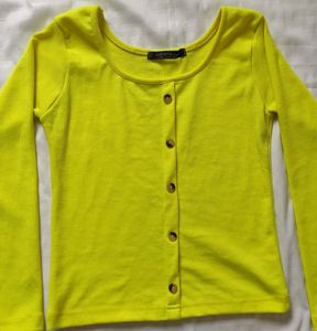 Neon Green Top: Size S/M