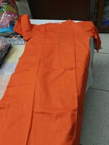 PRICE DROP Gerua Orange Colour Kurta