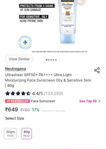 Neutrogena Sun Screen Combo ☀️