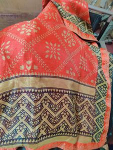 Saari With Blouse