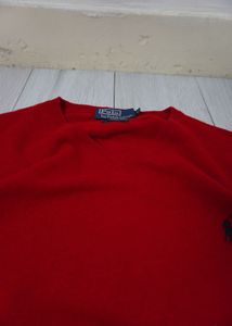 Red Polo Ralph Lauren Sweater