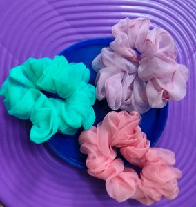 Colourful Scrunchies