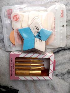 Makeup Brush & Sponge Set