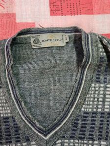 Monte Carlo Wool Sweater Vest