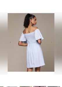 LABEL RITU KUMARShirred Fit &amp; Flare Dress with But