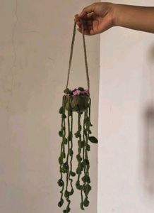 Crochet Flower Pot Hanger
