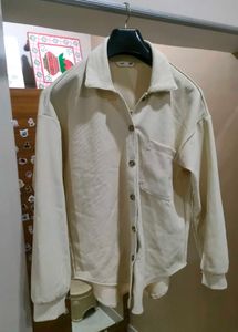 h&m basics shirt - Cream Colored