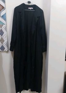 Long Black Trench Coat