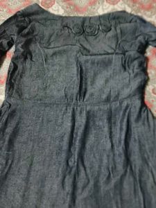 Elegant Denim Style Dress