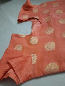 Banarasi Kameez Kurti With Salwar Bottom Wear