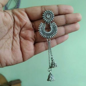 Oxidised Jhumkas