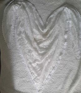 Chapel Scarf White Color For Christians