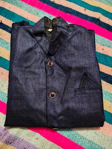 Stylish Navy Blue Waistcoat