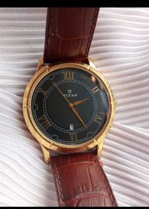 Titan Watch Genuine Leather