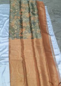 Digital Print Soft Pattu Saree