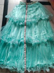 Beautiful - GreenAqua Dress For Childern