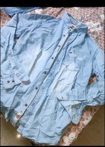 combo Denim Shirt
