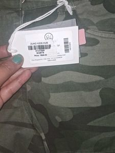 Camo Print girl  Shorts