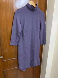 Purple Knit Dress