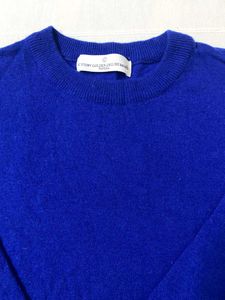 Unisex Royal Blue Pullover Sweater