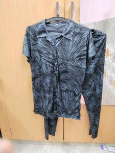 Stylish Printed Night Suit (k)