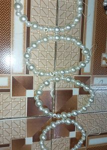 Pearl Initial Phone Charms