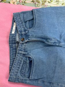 Light Wash Denim Mom fit jeans