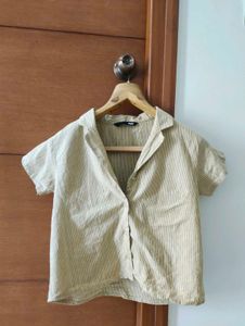H&amp;M Short Striped Shirt