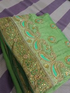 embroidery saree