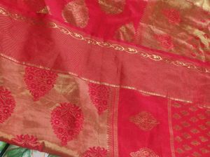 Red Bridal Kanchipuram Silk Saree