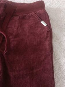 Burgundy Corduroy Pants