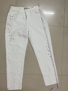 White Denim Jeans