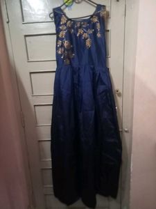 Elegant Navy Blue Dress