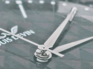 LOUIS DEVIN Classic Black Dial Watch.