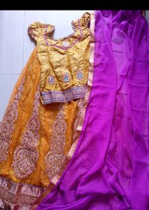 Festival Wear Full Ready Made Lehenga