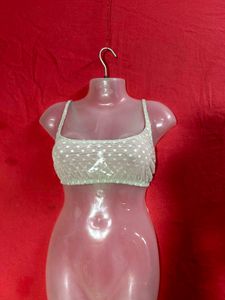 2-Piece Bra Combo (H&amp;M Red + Polka Net)