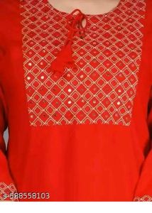 Red Kurti