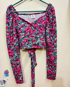 Women Multicolour Full Sleeves Top
