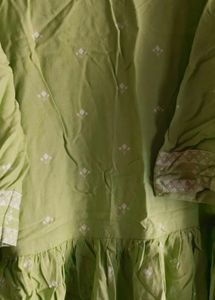 Parot Green Dress