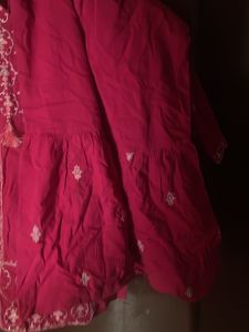 Girls Plazzoo Suit 100% Cotton