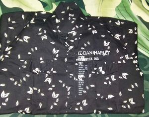 Dan Marley Black Button Down - L