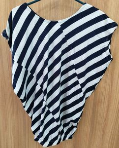 ⚓️Navy &amp; White Striped Dolman Sleeve Top ⚓️