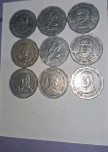 9 Unc Coin 2 Rs Rare