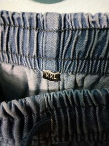 Men And Women Denim Joggers Pant