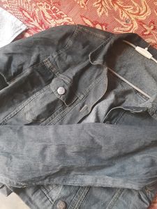 Jacket Cotton And Denim